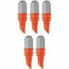 GARDENA 1365-20 Pistolet Eau / Buses Embout Pistolet D'arrosage De Jardin Gris, Orange, Pulvérisateur