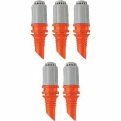 GARDENA 1365-20 Pistolet Eau / Buses Embout Pistolet D'arrosage De Jardin Gris, Orange, Pulvérisateur