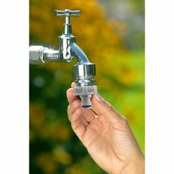 GARDENA 18222-50 Raccord Des Tuyaux D'eau Connecteur De Robinet Gris 1 Pièce(s), Raccord De Robinet -Boutique GARDENA GARDENA 18222 50 raccord des tuyaux d eau Connecteur de robinet Gris 1 pi ce s Raccord de robinet@@1805881 2