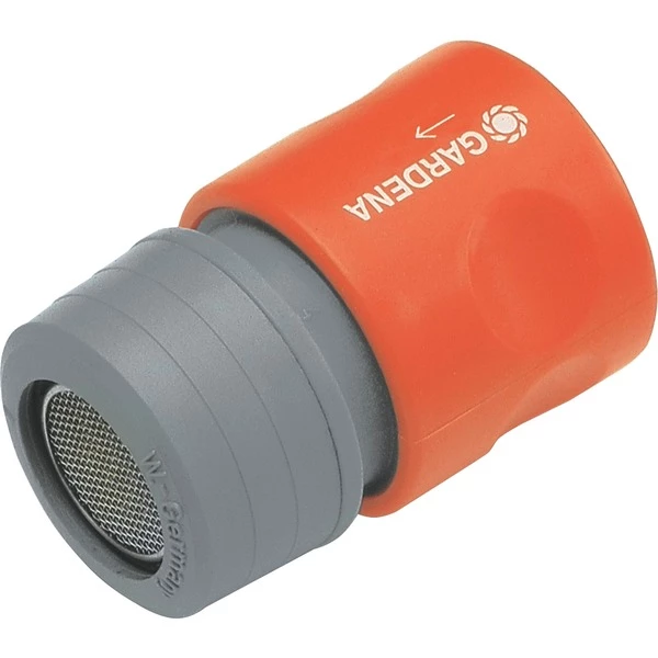 GARDENA Bubble-Jet Adapter Gris, Orange 1 Pièce(s), Raccord De Robinet