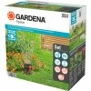 GARDENA Complete Set Pipeline Avec Oscillating Sprinkler, Robinet