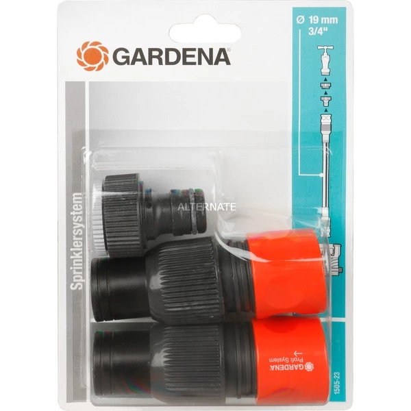 GARDENA Equipement De Raccordement Grand Débit, Connexions