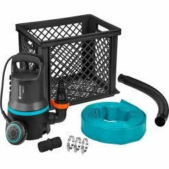 GARDENA Kit Anti-inondations 9000, Pompe Submersible Et Pression