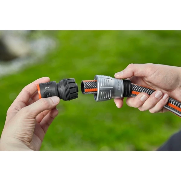 GARDENA Raccord D'arrosage Avec Système Aquastop 19 Mm (3/4"), Raccord De Tuyau – Image 4