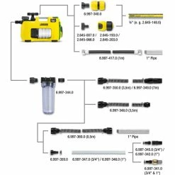 Kärcher Nez De Robinets G1 + Réduction G3/4, Raccord De Robinet -Boutique GARDENA K rcher Nez de robinets G1 r duction G3 4 Raccord de robinet@@9wicak01 3